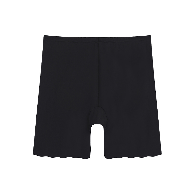 YUZI鱼子冰丝无痕防走光安全裤大码女装夏微胖mm修身打底短裤子