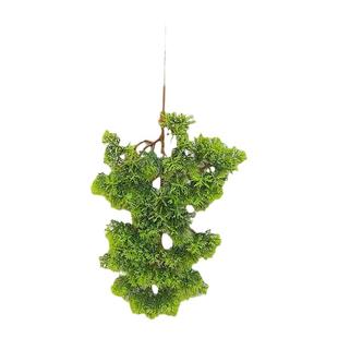 仿真松枝美人迎客松枫叶假松针叶子崖柏松树盆景园艺造景道具工厂