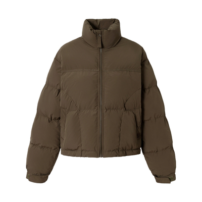 RPB BRAND 美式复古风立领宽松短款棉服女冬季美拉德加厚面包服