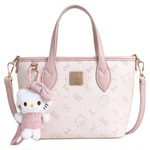 官方正品Cow&Kitty粉色菜篮子托特包2025新款通勤单肩斜挎手提包