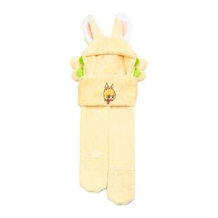 非人哉旗舰店小玉毛绒帽子围巾手套一体连帽围脖动漫周边秋冬保暖