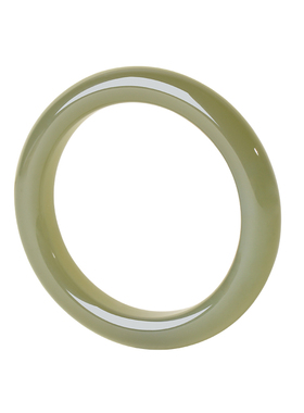 凤飞凰和田玉54.8mm冰润手镯