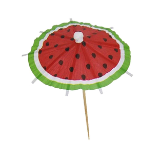 小伞一次性水果签插鸡尾酒装饰布丁签迷你小纸伞慕斯杯蛋糕小雨伞