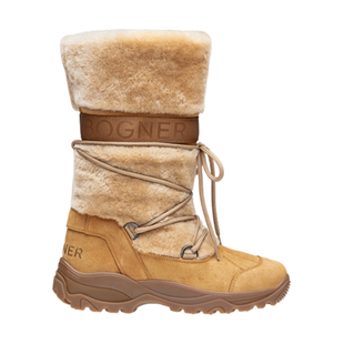 【礼物】BOGNER博格纳 ALTA BADIA S8防滑冰爪鞋钉女士高帮雪地靴