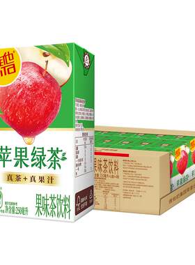 维他苹果味绿茶饮料真茶真果汁