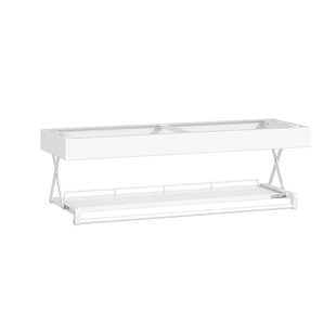 富百纳厨房备菜置物架壁挂吊柜下拉扩展收纳储物多功能水槽沥水架