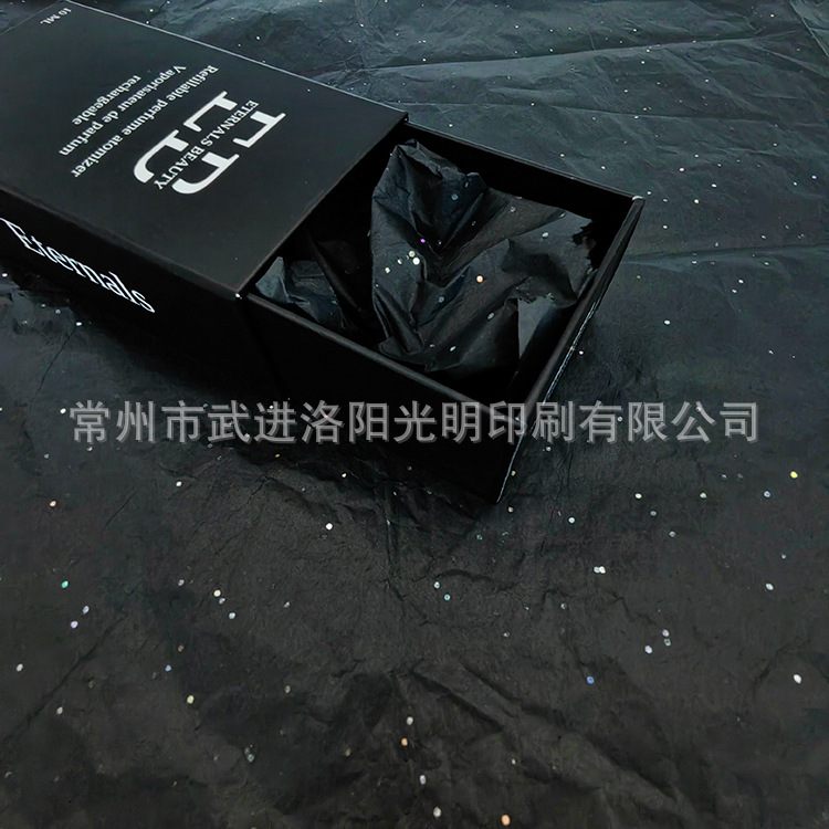 17g彩色镭射亮片雪梨纸页定制现货拷贝星空纸黑薄纸