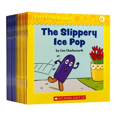 进口英文原版正版 Scholastic出品 小读者系列16册 First Little Readers Level G&H 少儿英语分级读物图画书 家庭英文启蒙