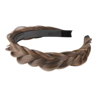 杨紫同款麻花辫假发发箍女款夏天辫子鱼骨辫头箍高颅顶宽发卡头饰