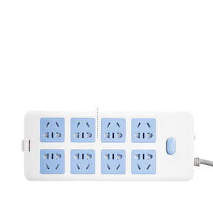视贝插座无线接线板耐用扦座排插板自由连接不带电源线插头插线板