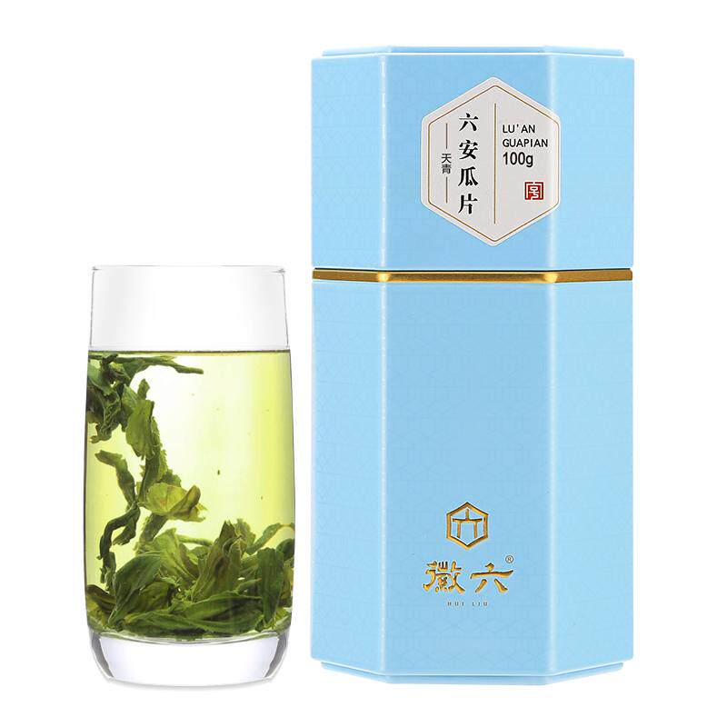 2026新茶上市徽六特一级六安瓜片绿茶茶叶手工罐装天青100g