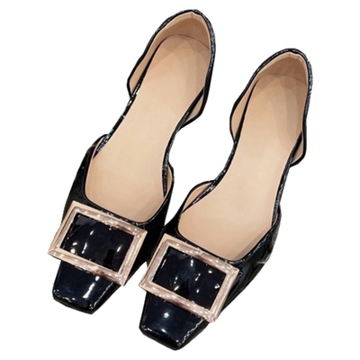 高跟鞋韩式金属扣中空增高新款内