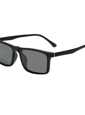 磁吸太阳眼镜大脸偏光男