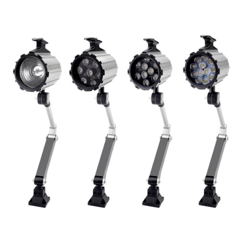 机床工作灯LED长臂照明灯数控铣床车床钻床防水防油机械灯24V220V