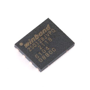 原装正品 贴片 W25Q128JVPIQ WSON-8 3V 128M-bit串行闪存芯片