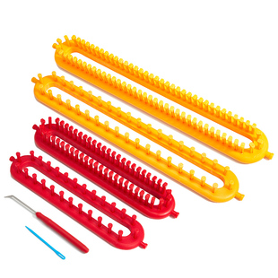 织围巾神器毛线手工编织diy手织自织围脖毛衣懒人编织器全套工具