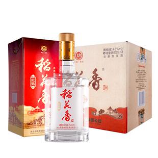 稻花香45度红钻5年老酒500ml*6瓶浓香型白酒整箱装含礼袋年货送礼
