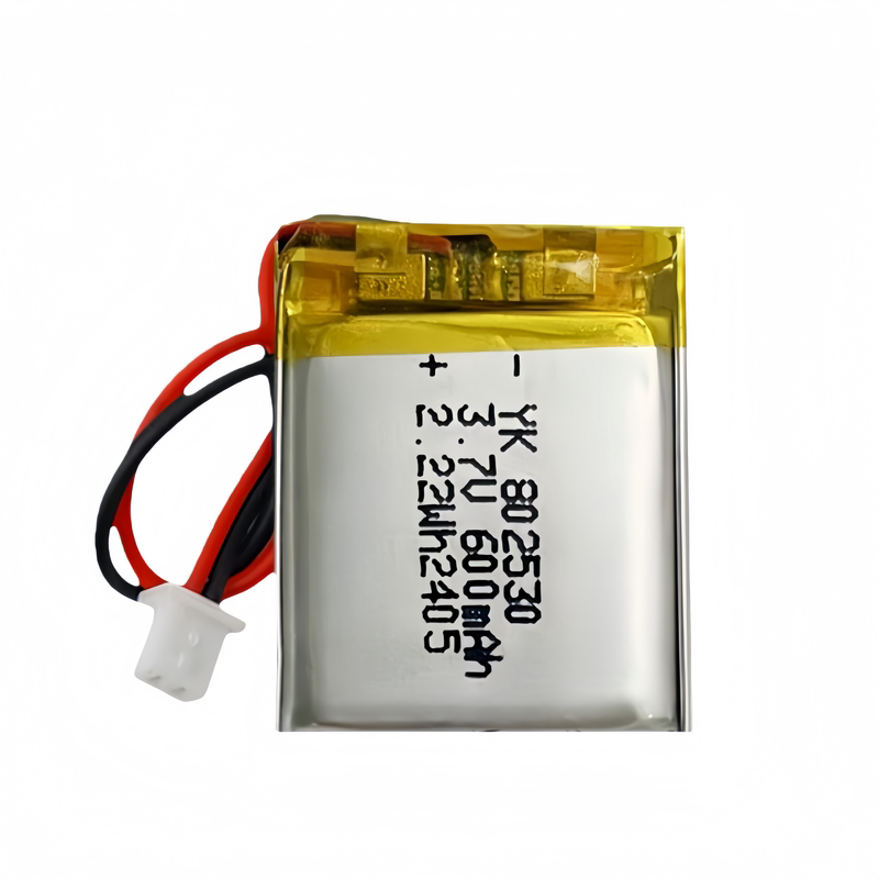 3.7v聚合物电池802530充电600mAh
