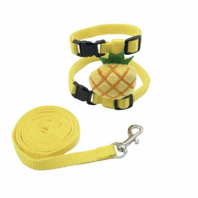 兔子牵引绳侏儒胸背安哥拉荷兰猪专用外出龙猫防挣脱可调节遛兔绳