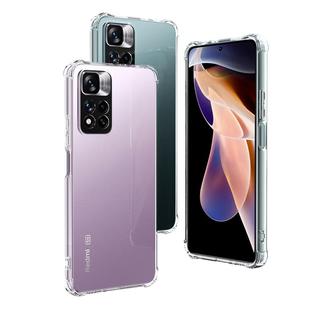 红米note11pro手机壳适用小米Redmi note11tpro镜头全包NOTE11 5G保护套4g气囊11se防摔11pro+透明软壳男女款