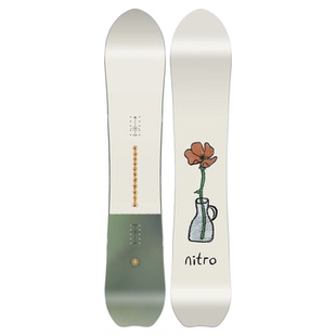 NITRO尼卓单板滑雪板2526女款DROP全地域大山粉雪滑行公园单板