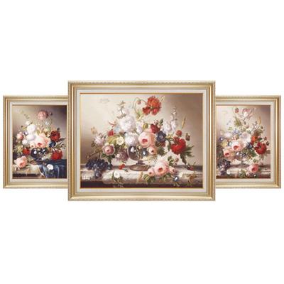 上海伊佳客厅装饰画防水油画肌理