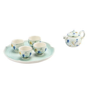 万仟堂唐三彩功夫茶具套装