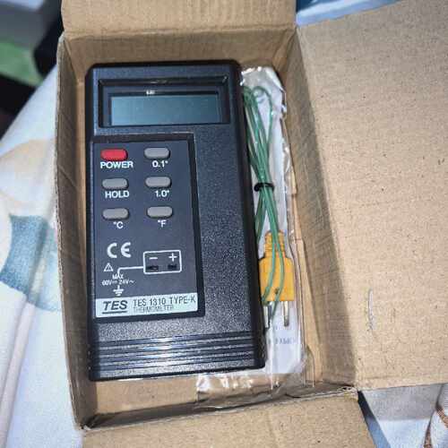 溢价-K型接触式温度表热电偶测温仪模温表温度计探头TES-1310