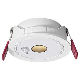 人体感应射灯防眩超薄可调角度入户门过道走廊厨卫玄关嵌入式筒灯