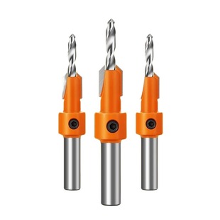 沉孔钻头锥孔螺丝安装钻头阶梯钻沙拉钻螺丝开孔器木工开孔器钻头