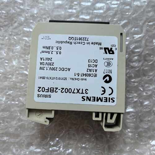 询价下单3TX7002-2BF02 西门子 继电器 可开发票