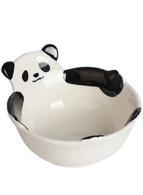 小宠物食碗陶瓷材质耐用防咬