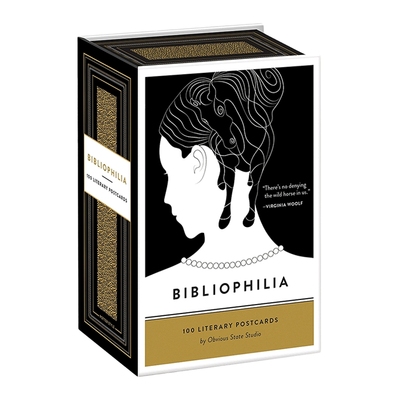 英文原版 Bibliophilia 100 Literary Postcards 爱书狂人 100张文学书摘明信片 英文版 进口英语原版书籍