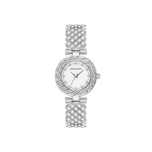 【自营】Katie Ermilio美人鱼满钻满天星腕表石英机芯白盘手表女