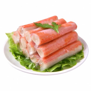 海欣鼓山蟹柳蟹足棒可莱美蟹棒蟹肉棒手撕蟹柳麻辣烫火锅食材商用