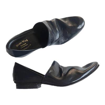 单鞋HOMEWORKATELIER褶皱