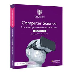 现货 Cambridge International AS ALevel Computer Science Coursebook 剑桥国际计算机科学课程含在线账号（2年）9781108568326