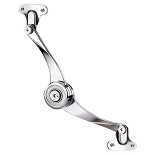 下翻铝框玻璃门随意停支撑杆任意停电视柜上翻门撑杆锌合金随意停