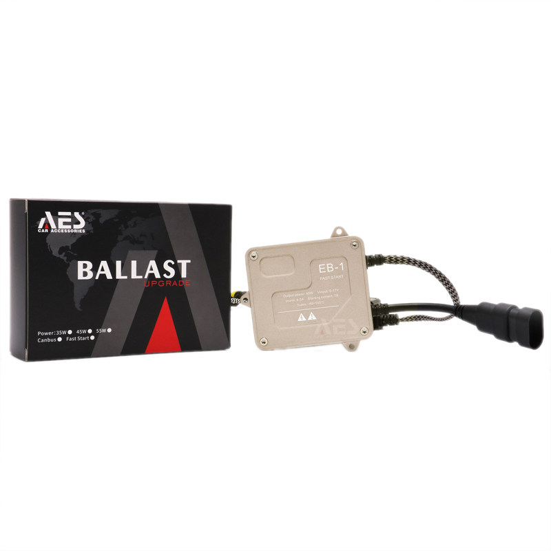 AES 45W快启安定器启动快35W解码安定器HID氙气大灯汽车升级改装