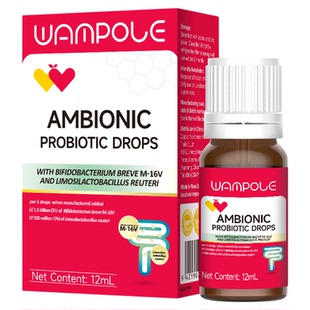 万哺乐乐益爱m16v罗伊氏益生菌原装进口宝宝儿童短双歧杆菌滴剂