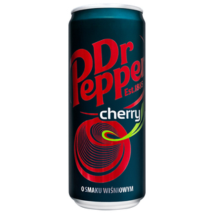 波兰进口胡椒博士可乐汽水330ml*6罐樱桃味汽水无糖可乐碳酸饮料