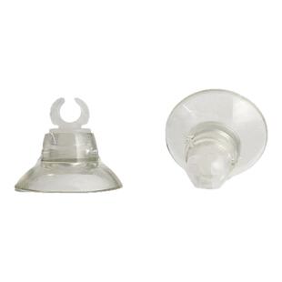 田园漫步鱼缸氧气管吸盘气管夹吸盘卡口固定电线心形夹子送温度计