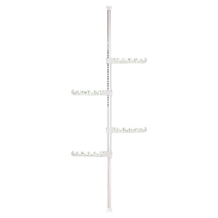 顶天立地晾衣架加粗可伸缩晾衣杆阳台衣杆室内家用阳台衣物收纳架