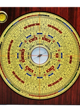 手工黄铜镇宅风水综合盘高精度