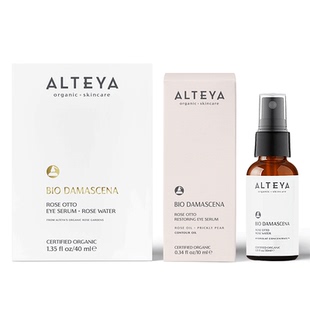 Alteya奥图黑金玫瑰精油眼部精华油提亮淡眼纹眼油10ml送纯露30ml