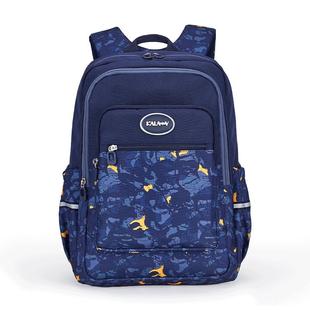 卡拉羊中学生减负1-4-6年级小学生书包轻便儿童双肩包背包大容量