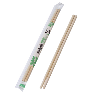 一次性筷子饭店打包圆竹筷独立包装方便筷卫生环保优质双生天削筷