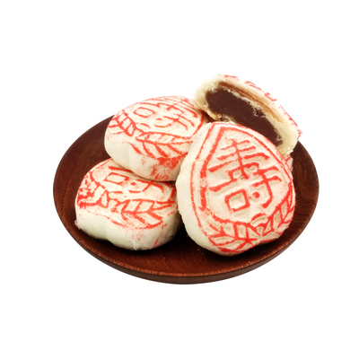 天津桂顺斋山楂馅白皮寿字饼