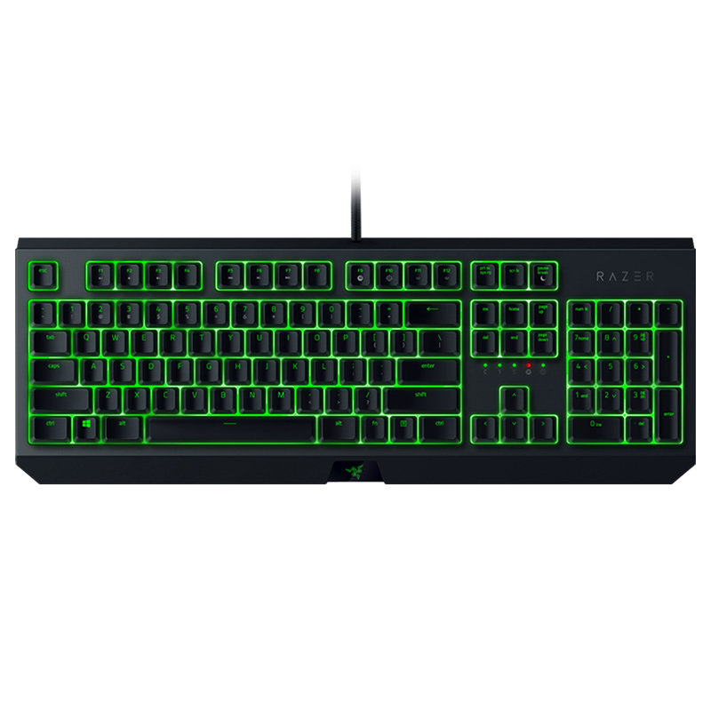Razer雷蛇黑寡妇蜘蛛标准版104键背光电竞电脑游戏办公机械键盘