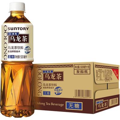 suntory /三得利乌龙茶饮料无糖*